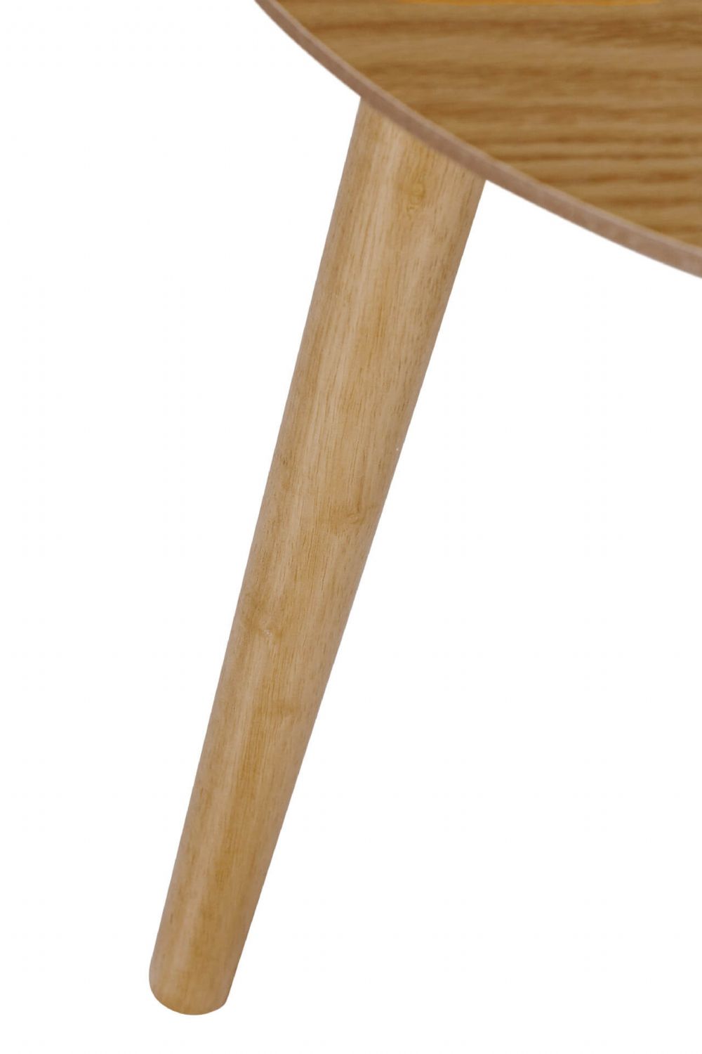 Doolin Round Natural Oak Lamp Table