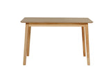 Natural Oak Small Rectangular Dining Table 120cm