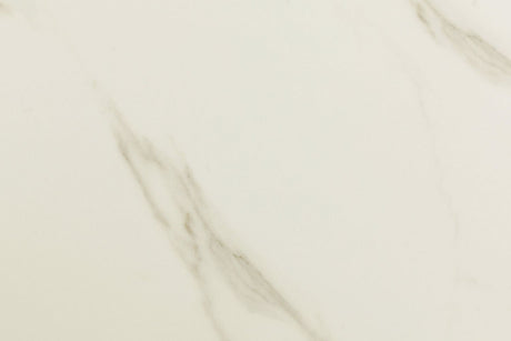 Sand Wood Small Round 120cm Dining Table Marble Effect Top