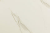 Marble Patterned Ceramic Large Dining Table Sand Wood Base