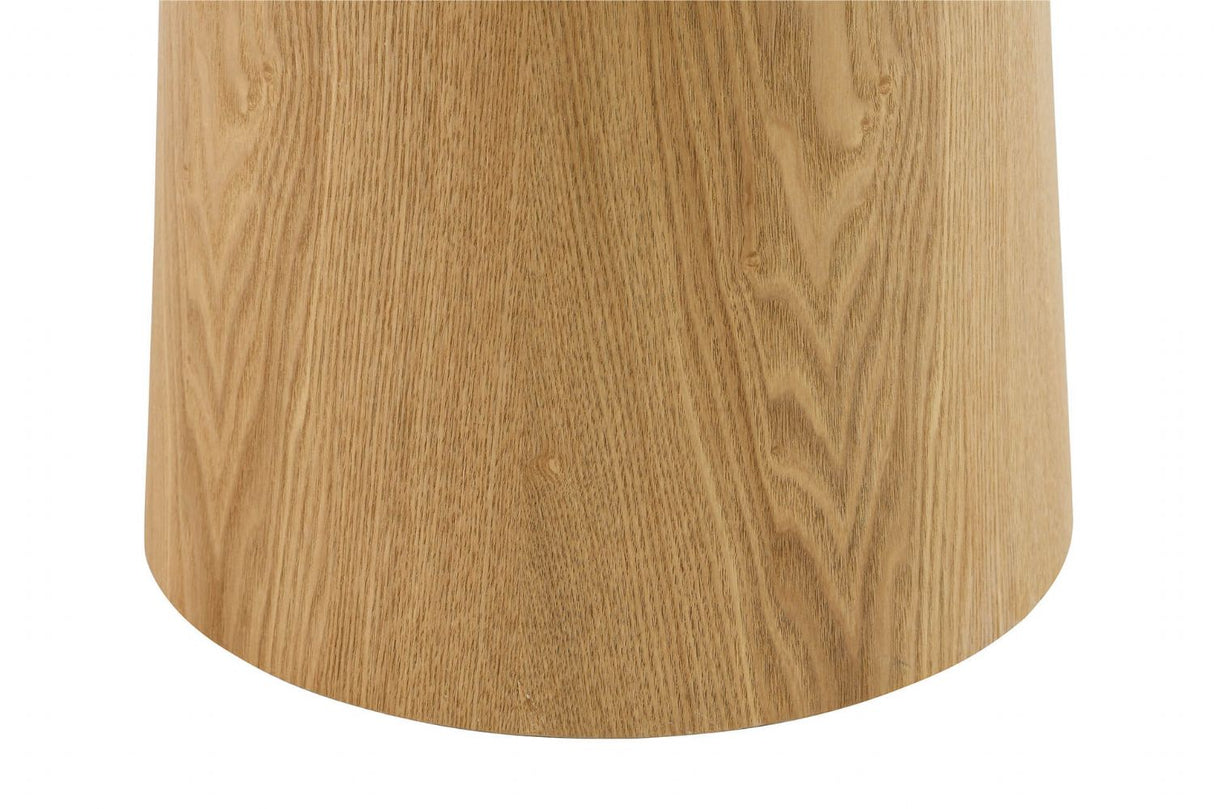 Marble Patterned Ceramic Large Dining Table Sand Wood Base