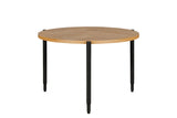 Nate Lamp Table Natural Oak