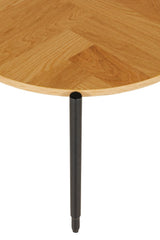 Nate Lamp Table Natural Oak