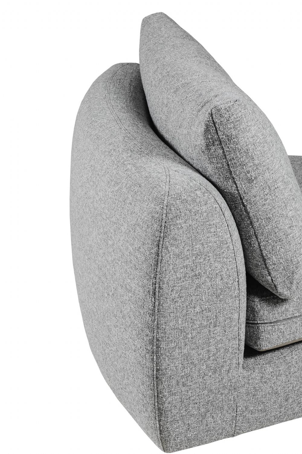 Spencer Curved Wedge Grey