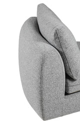 Spencer Curved Wedge Grey