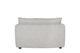 Natural Fabric Large Curved Wedge Seat