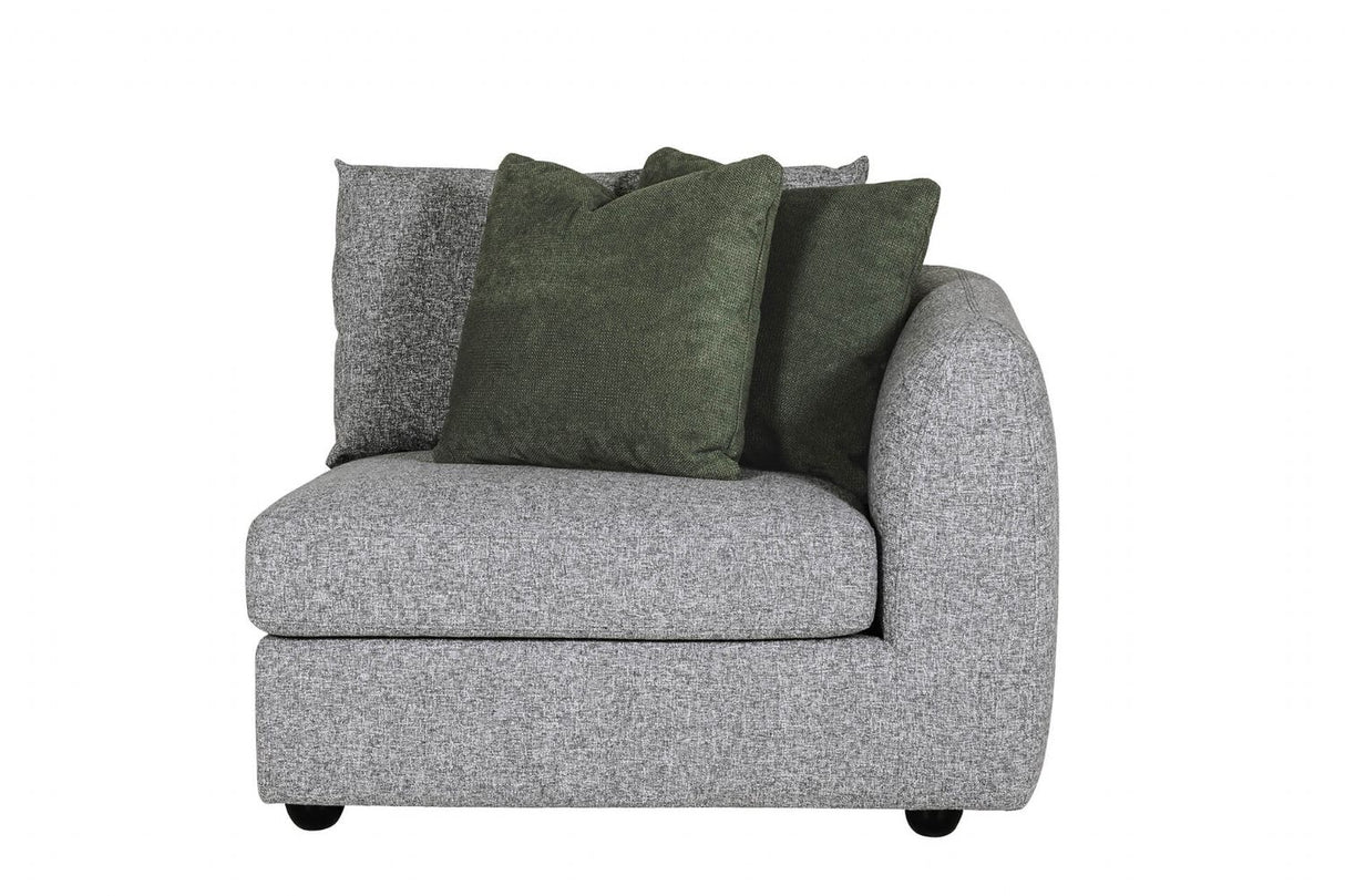 Spencer Arm Sectional RHF Grey
