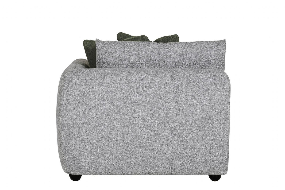 Spencer Arm Sectional RHF Grey