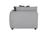 Spencer Arm Sectional RHF Grey
