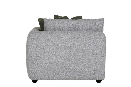 Spencer Arm Sectional RHF Grey