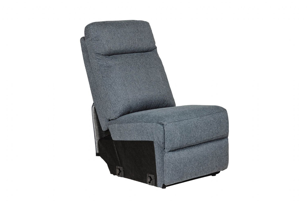 Bowie Armless Sectional Azul