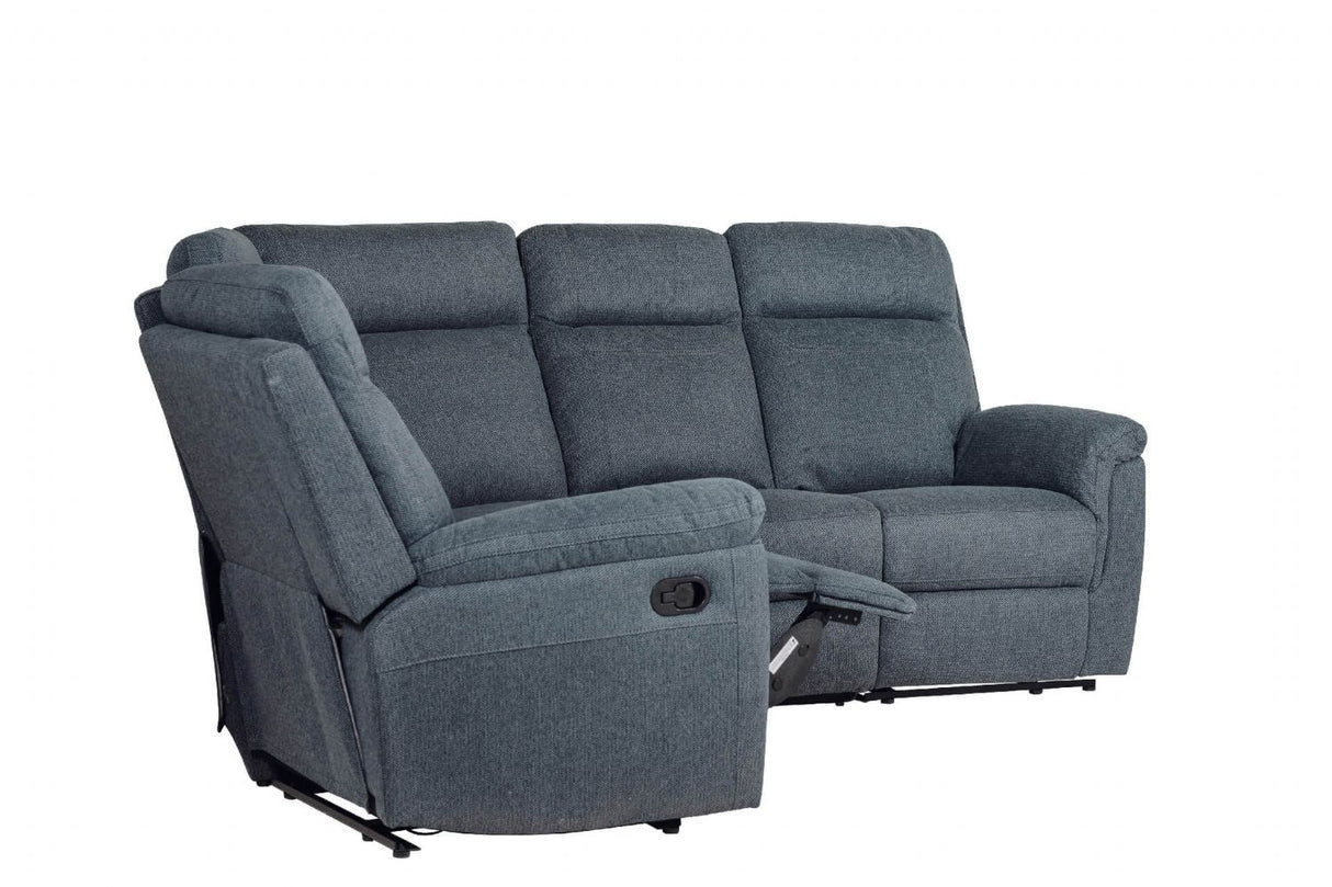Bowie Corner Group Manual Recliner (4pcs) Azul