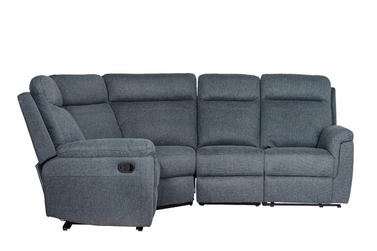 Bowie Corner Group Manual Recliner (4pcs) Azul
