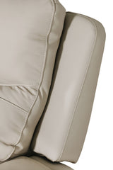 Stone Leather Large Electric Corner Recliner Sofa