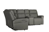 Russo Armless Sectional Ash