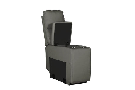 Russo Console Sectional (with usb charger) Ash