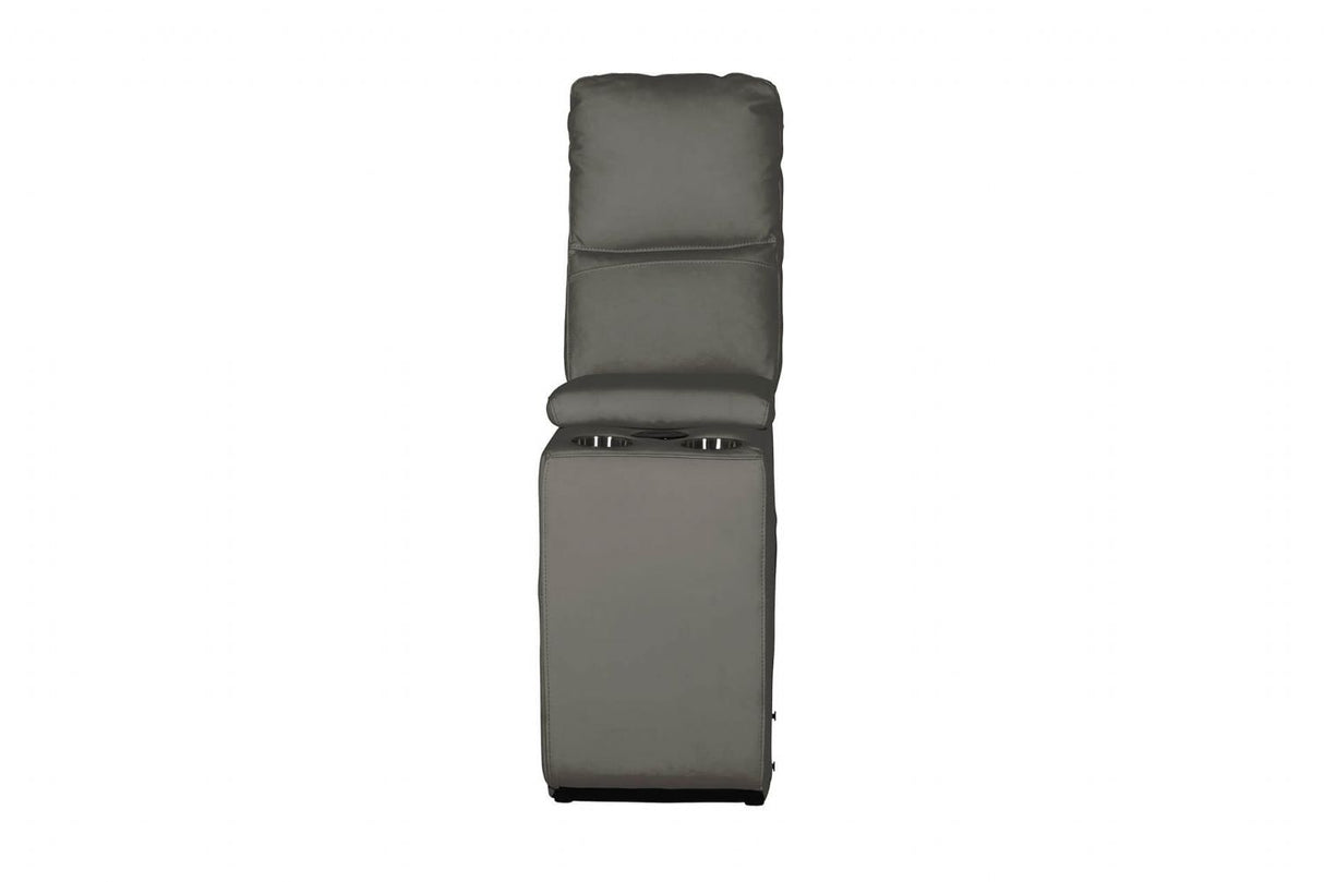 Russo Console Sectional (with usb charger) Ash