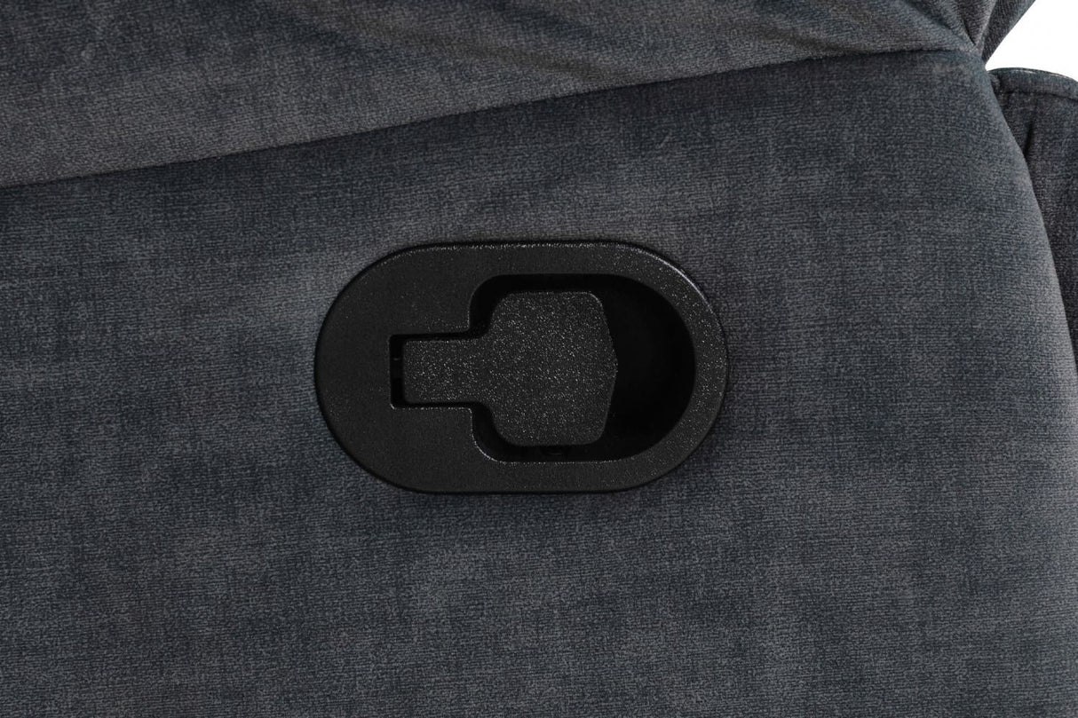 Klayton 1 Seater Manual Recliner Charcoal