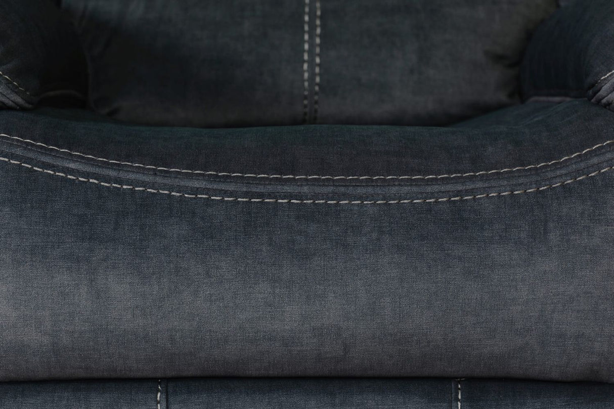 Klayton 1 Seater Manual Recliner Charcoal