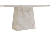 Taupe Cream Marble Dining Table 160 x 90cm
