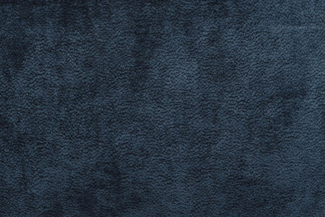 Blue Textured Fabric Swivel Accent Chair with Padded Seat