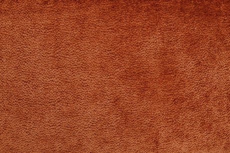 Rust Textured Fabric Swivel Accent Chair with Padded Seat