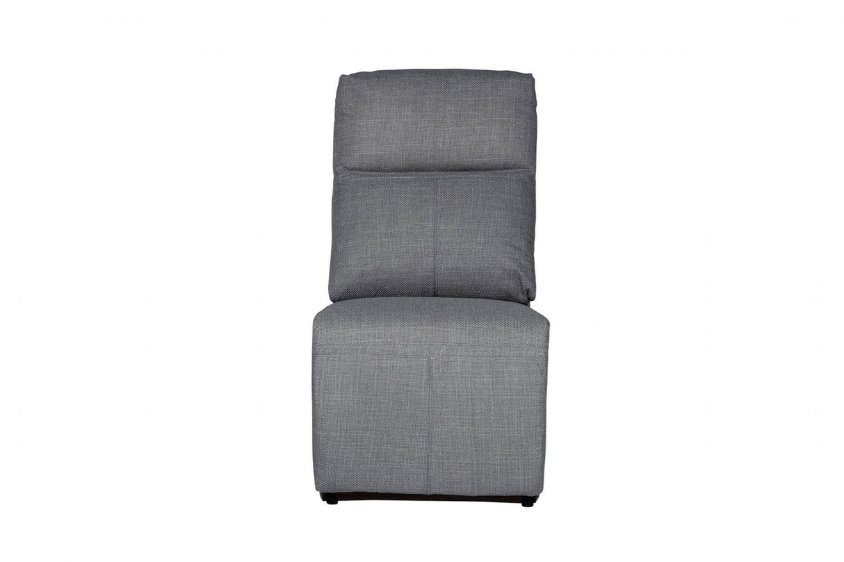Russo Armless Sectional Charcoal