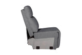 Russo Armless Sectional Charcoal