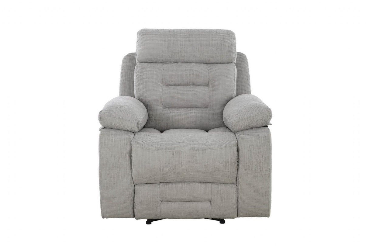 Wilbur 1 Seater Manual Recliner Grey
