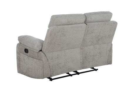 Wilbur 2 Seater Manual Recliner Grey