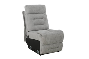 Wilbur Armless Sectional Grey