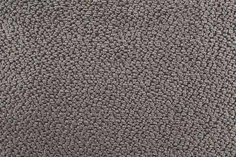 Grey Mocha Fabric Swivel Dining Chair Powder Coated Legs