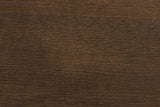 Brown Smoked Oak 2 Door TV Media Unit with Shelves