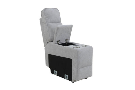 Eloise Console Sectional Grey