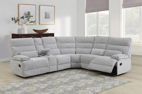 Eloise Armless Sectional Grey