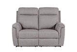 Bowie 2 Seater Electric Recliner Grey