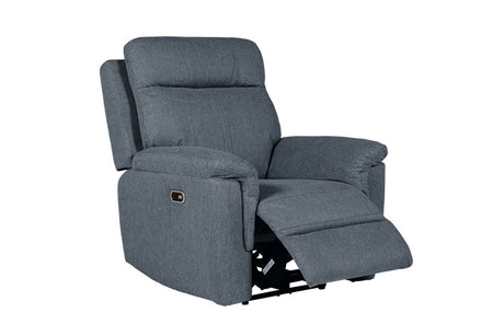 Bowie 1 Seater Electric Recliner Azul