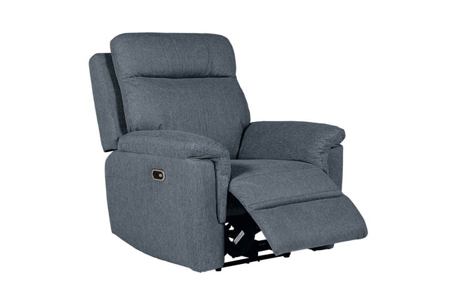 Bowie 1 Seater Electric Recliner Azul