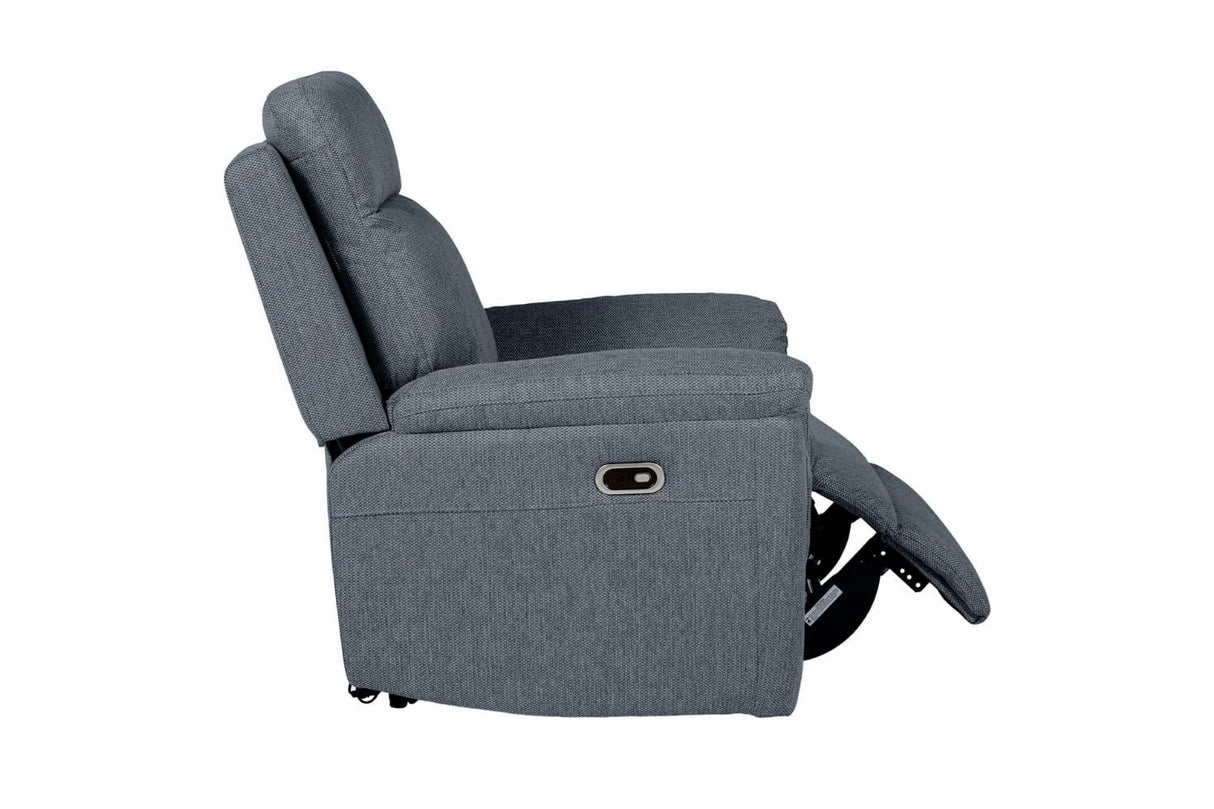 Bowie 1 Seater Electric Recliner Azul