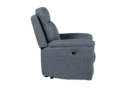 Bowie 1 Seater Electric Recliner Azul