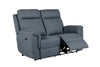 Bowie 2 Seater Electric Recliner Azul