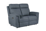 Bowie 2 Seater Electric Recliner Azul