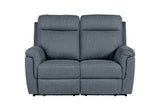 Bowie 2 Seater Electric Recliner Azul