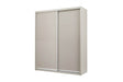 Grey Gloss Finish Large Modern Sliding Wardrobe