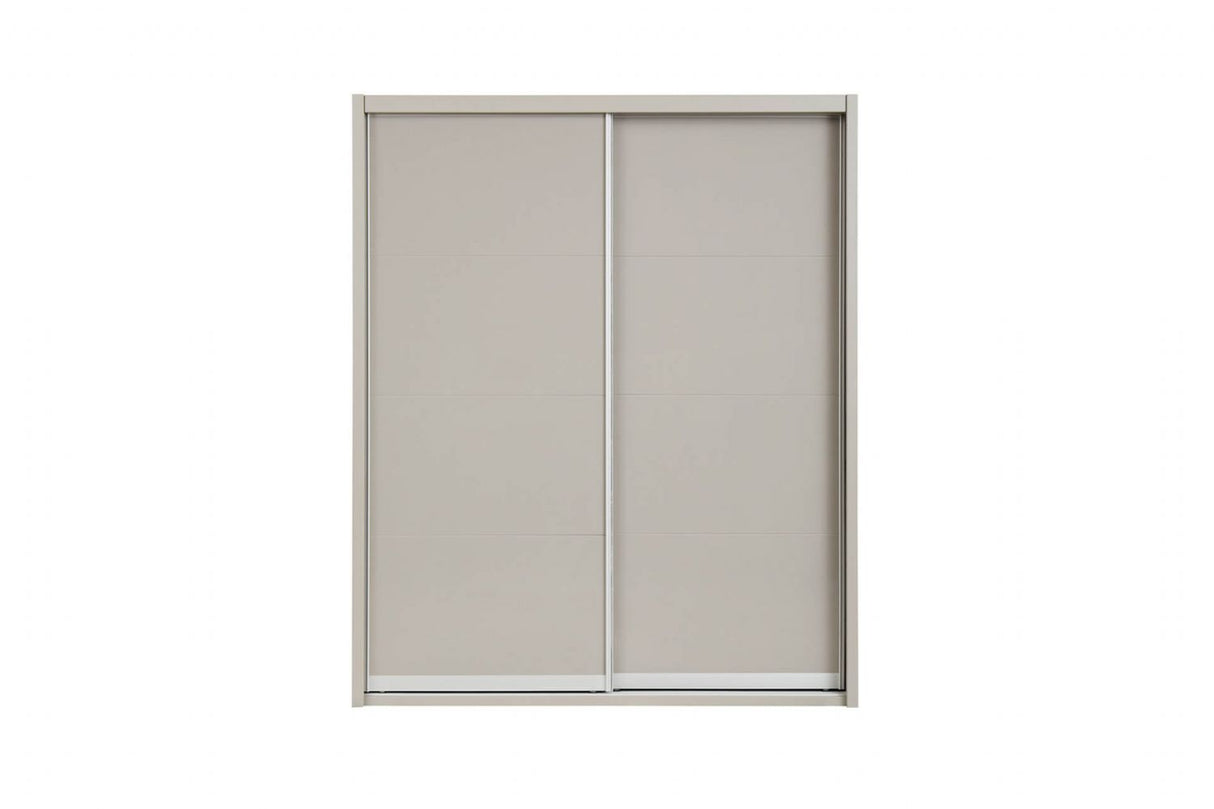 Grey Gloss Finish Large Modern Sliding Wardrobe