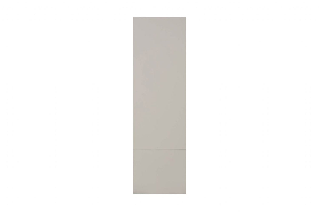 Grey Gloss Finish 2 Door 2 Drawer Double Wardrobe