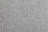 Grey Fabric Accent Wing Back Chair with Black Metal Legs