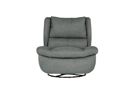 Sage Green Fabric Electric Reclining Swivel Glider Chair