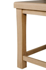 Natural Oak Traditional Nest of Side Tables