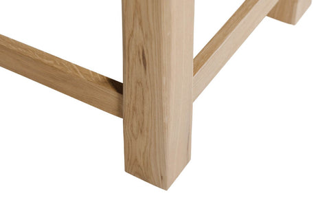 Natural Oak Traditional Nest of Side Tables